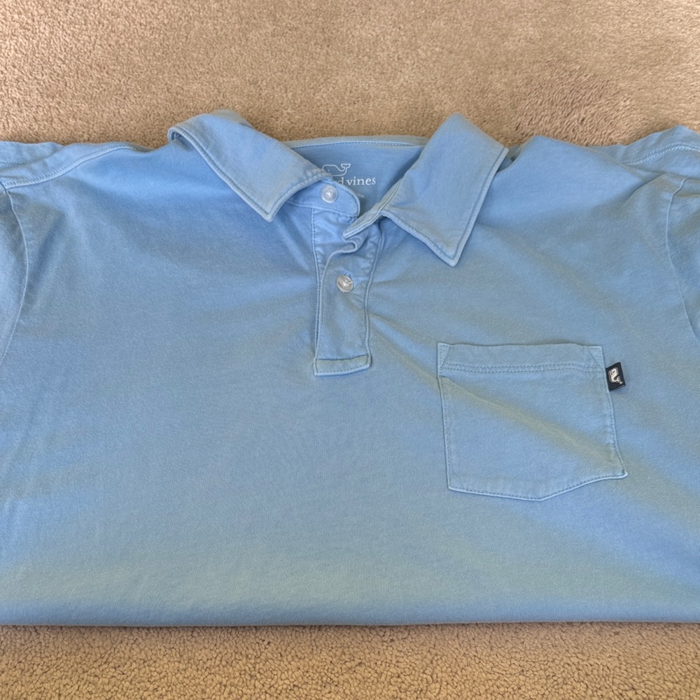 Vineyard Vines Light Blue Polo Shirt
